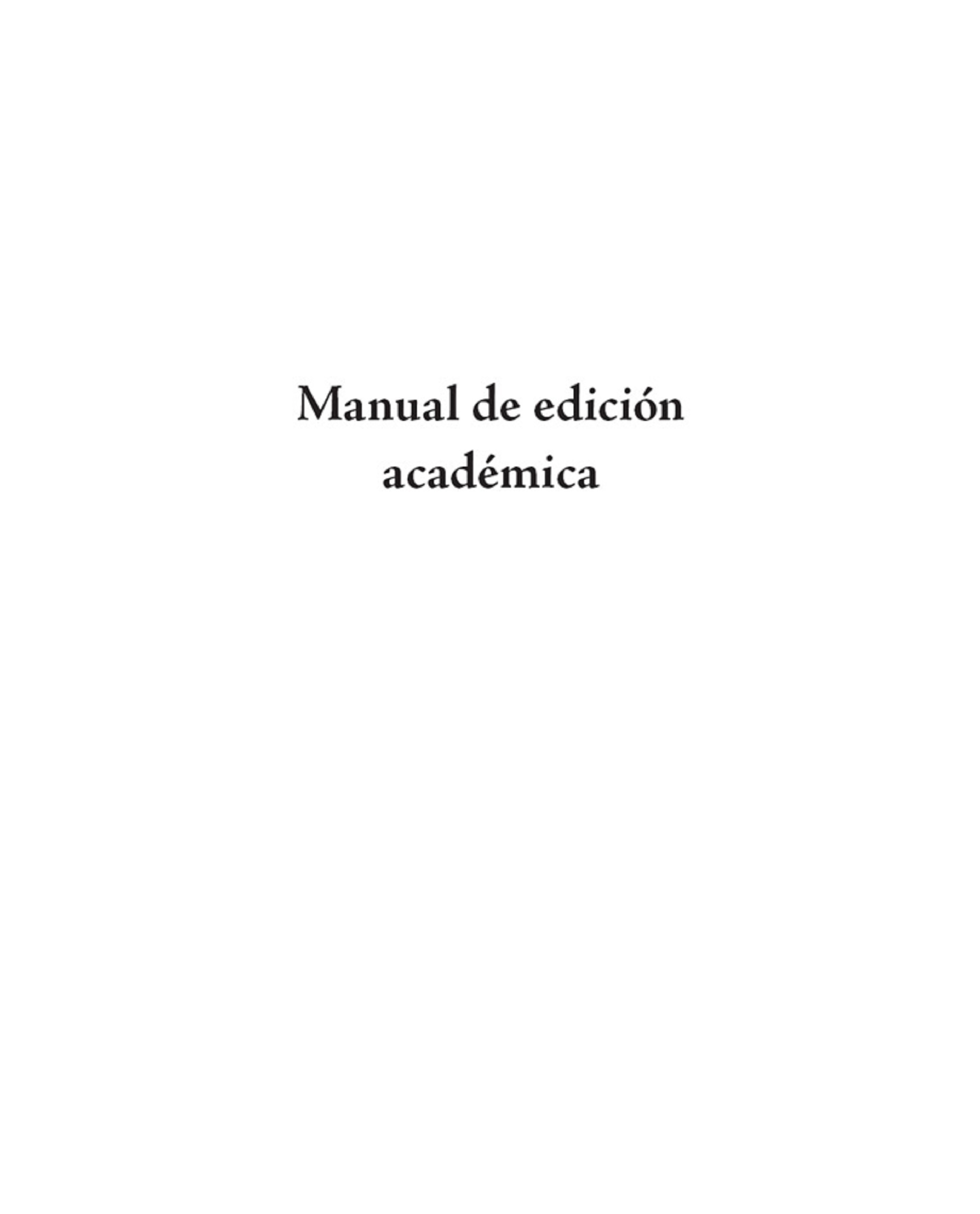 Imagen de apoyo de  Manual de edición académica