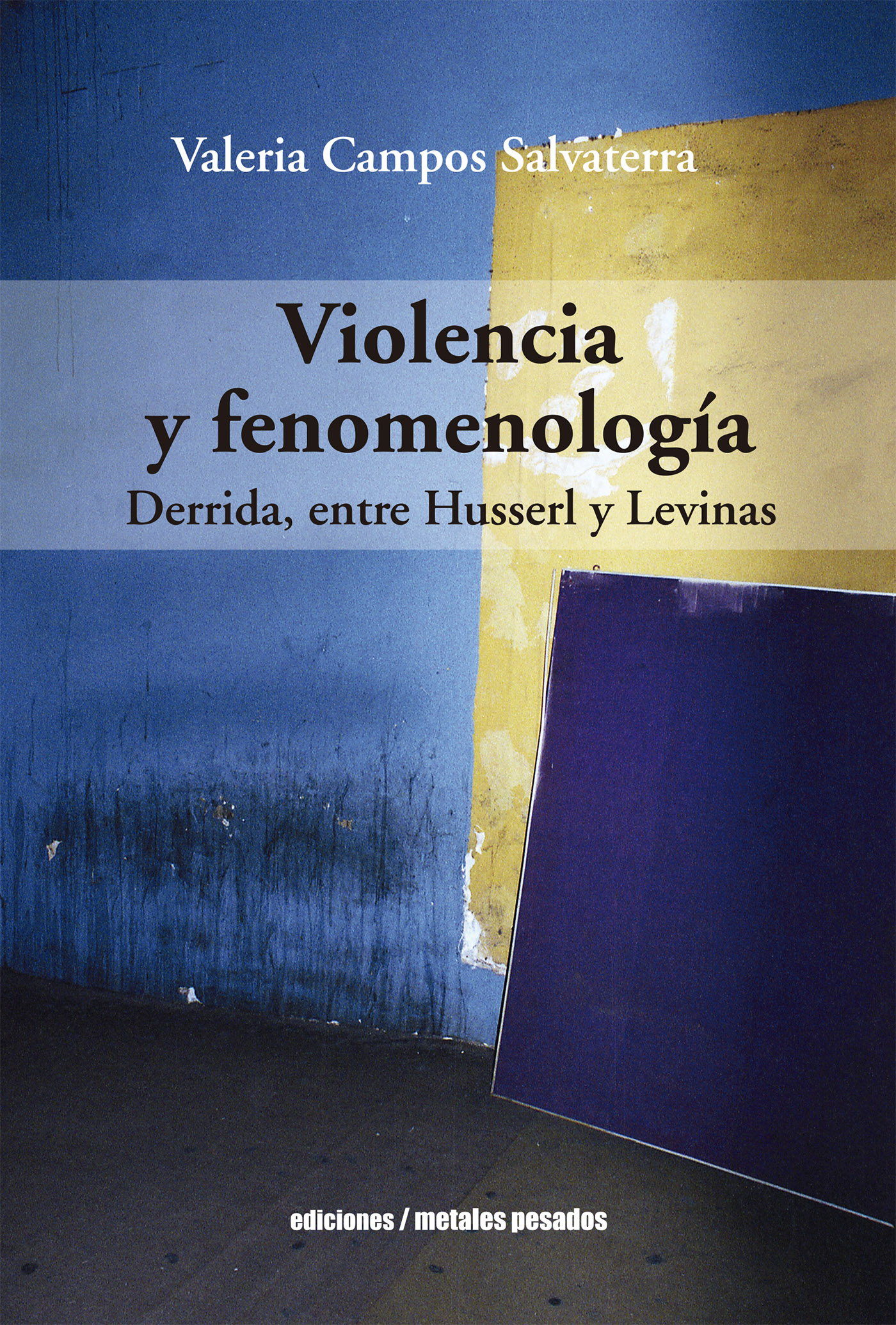 Imagen de apoyo de  Violencia y fenomenología